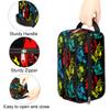 Ackutea Kids Travel Toiletry Bag - Waterproof Hanging Cosmetic Hygiene Bags for Boys Men - Game Controller Large Shave Kit for Toiletries Accessories Bathroom Stuff view 2