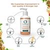 100% Plant Based Keratin Shampoo with Castor and Morrocan Argan Oil - Sulphate & Chemical Free Organic Shampoo For Frizz Free, Shiny & Smooth Hair | Vegan & Cruelty Free | For Men & Women view 3