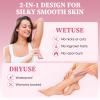 Bikini Trimmer for Women  2-in-1 Replaceable Women's Facial Razor, Ceramic Blade,Intimate Area Hair Remover, Facial & Body Hair Remover view 4