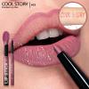 COOL STORY 2 Piece Lip Liner and Lipstick Set, Long Lasting Formula, Professional Makeup Kit (03) view 4