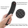 Nano Glass Foot File,Foot Callus Remover Hard Skin Remover for Feet with Handle Foot File Callus Remover with Nano-Level Grinding Points Durable Foot Scrubber Dead Skin Removal for Wet Dry (Black) view 2