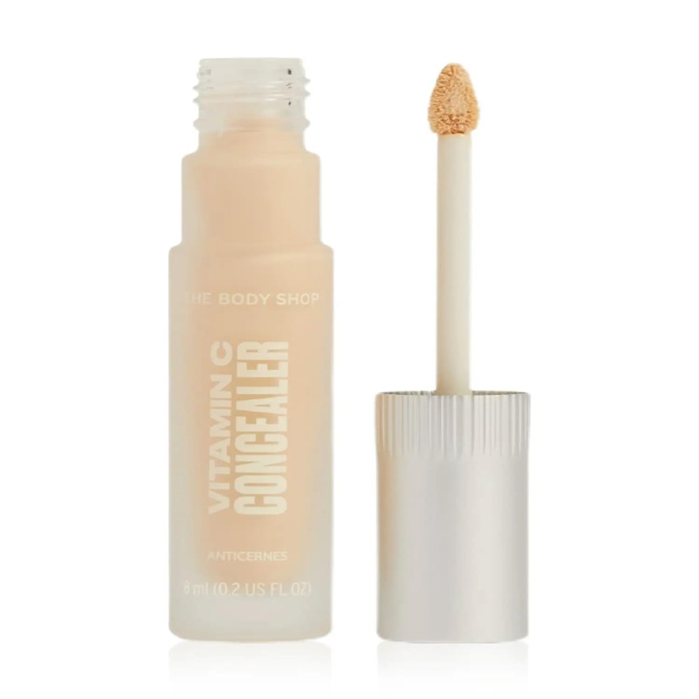 The Body Shop Vitamin C Concealer Glowing Radiant Finish (Fair 1W, 0.2 Fl.oz.)