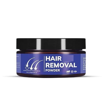 100% Natural Hair Removal Powder For Remove Unwanted Hair into 10 minute, 100gm