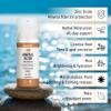 Aliyes Tinted Organic Sunscreen SPF 50+ | Ecocert Cosmos Certified | 100% Mineral & Vegan Sun Protection | Safe for Sensitive Skin | 50ml (Natural) view 3