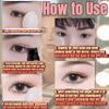 2 Pcs Gel Eyeliner Pencil Set, 2025 New Foldable Eyeliner Stamp for Perfect Wings, Waterproof Eyeliners Tool, Smudge Proof Eyeliners Pen for Beginners view 3