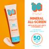 SPOOGE The OG Mineral All-Screen SPF 50 Face + Body, Dermatologist Developed, Broad Spectrum, Sheer Sunscreen - Non-Greasy No Chalky Mess & Reef Safe, All-Weather Care with Aloe + Vitamins C+E - 5 Oz view 2