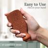 Foot Scrubber + Callus & Cracked Heel Cream with 40% Urea, Aloe, Shea Butter Bundle view 4