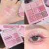 ALLUREMOUR Lucky Cherry Blossom Nine-Color Eyeshadow Pearlescent Fine Sparkle Spring Limited Pink Pure Delicate Eyeshadow Disc view 2