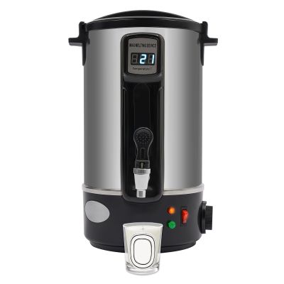 1000W 8L Electric Wax Melter Melting Pot 30-100C LED Display for Candle Making