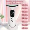7 Color Galvanic Machines - Red Light Therapy for Face and Neck, Face Massager Tool for Wrinkles, Double Chin, Vibrating Facial Massager with Thermals view 2