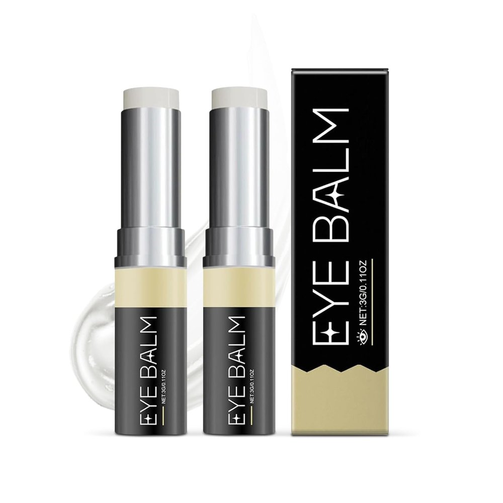 2PCS Turmeric Eyes Cream for Under Eye Bags, 2025 New Turmeric Cream Erases Eye Bags Within Minutes, Moisturizing Under Eyes Balm for Travel Care Serum