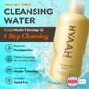 HYAAH Mild But Deep Cleansing Water - Micellar Water Makeup Remover Oil Free Facial Cleanser for Sensitive Skin - Gently Exfoliates, Hydrates - Korean Skincare, 10.14 fl.oz. view 2