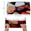 1 Pack Colorful Art Desserts Elastic Soft Fabric Non-Slip Women's Fashion Headbands - Soft, Wide, and Stylish for All Occasions view 3