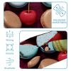 1 Pack Colorful Art Desserts Elastic Soft Fabric Non-Slip Women's Fashion Headbands - Soft, Wide, and Stylish for All Occasions view 4