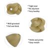 Herina 613# Blonde Braiding Hair 1 Pack For Braids Jumbo Fake Braid Hair Extensions For Dutch Braid Or Mix Color Fake Hair Braids(1pc/pack) view 3