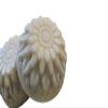 Large Mum Flower Shaped Soaps - 3 pc Shea Butter Goat Milk Soap (Gardenia) view 1