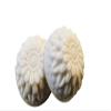 Large Mum Flower Shaped Soaps - 3 pc Shea Butter Goat Milk Soap (Gardenia) view 2