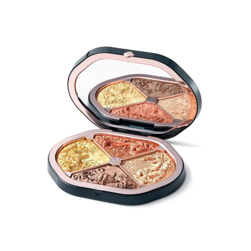FLORASIS Constellation Floral Engraving Contour Makeup Palette (03 Gilded Horizon)