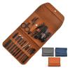 Manicure Set, Manicure Pedicure Set, Folding Bag Stainless Steel Nail Tools 16 Nail Clippers(Orange) view 2