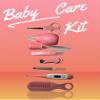 Baby Care Kit, 8-Piece Essential Grooming Set with Brush, Comb, Scissors and Nail Tools, Pink, BPA-Free view 2