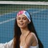1 Pack Colorful Dessert Art Elastic Soft Fabric Non-Slip Women's Fashion Headbands - Soft, Wide, and Stylish for All Occasions view 2