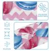 1 Pack Colorful Dessert Art Elastic Soft Fabric Non-Slip Women's Fashion Headbands - Soft, Wide, and Stylish for All Occasions view 4