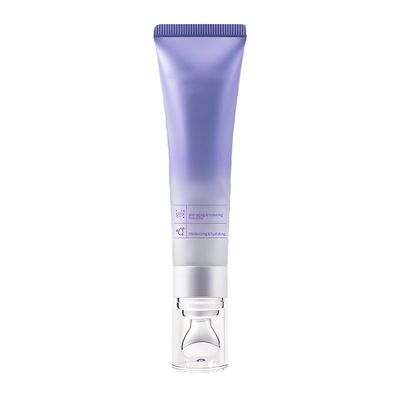 Plumping & Anti-Wrinkle Hydrating Lip Serum, Bouncy & Firm Lip Treatment with Massage Head, High Shine Lips Gloss, Nourishes, Moisturizes & Softens Lips for Visibly Fuller and Smoother (Orange-toned)