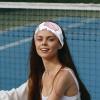 1 Pack Colorful Dessert Art Elastic Soft Fabric Non-Slip Women's Fashion Headbands - Soft, Wide, and Stylish for All Occasions view 2