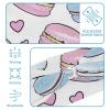 1 Pack Colorful Dessert Art Elastic Soft Fabric Non-Slip Women's Fashion Headbands - Soft, Wide, and Stylish for All Occasions view 4