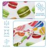 1 Pack Colorful Art Desserts Elastic Soft Fabric Non-Slip Women's Fashion Headbands - Soft, Wide, and Stylish for All Occasions view 4