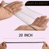 100Pcs Hair Net and Pin Set - 50Pcs 20" Invisible Mesh Hair Nets and 50Pcs U Shaped Bobby Pins for Dance, Food Service, Styling (Black) view 2