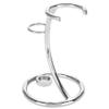 QANYEGN Shaving Brush Holder, 2 in 1 Portable Curved Shaving Brush Holder, Stainless Steel Razors Brush Stand for Salon Home Travel Use view 1