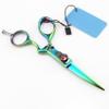 5.5 Inch Green Hair Scissors - Professional Japan 440c Steel Hair Cutting Shears view 2