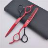 6 Inch Left-handed Hair Cutting Shears - Professional Japan 440C Steel Barber Scissors Set view 2