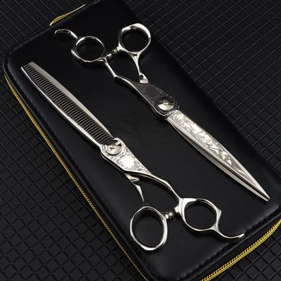6 Inch Japan440c Steel Hair Cutting Shears - Tiger Brand - Barber Scissors