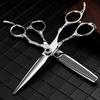 6.0 Inch VG10 Steel Barber Scissors Set - Professional Hair Cutting Shears & Thinning Shears for Hairdressers view 1