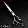 6.0 Inch VG10 Steel Barber Scissors Set - Professional Hair Cutting Shears & Thinning Shears for Hairdressers view 2