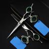 5.5 or 6.0 Inch Swivel Thumb Hair Cutting Shears - 360 Swivel Japanese Hair Scissors for Hairdressers view 1