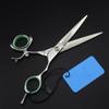 5.5 or 6.0 Inch Swivel Thumb Hair Cutting Shears - 360 Swivel Japanese Hair Scissors for Hairdressers view 2
