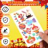 120PCS Carnival Circus Clown Temporary Tattoos, 60 Styles Carnival Theme Party Decorations Temporary Tattoos, Circus Theme Partys Decorations Carnivals Party Favors view 3