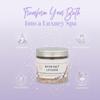 Himalayan Bath Salt with Lavender Petals, Essential Oil & Epsom Salt 170g Gift Pack  Relaxing Aromatherapy Soak, Detox & Wellness Spa Salt view 2