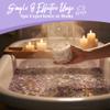 Himalayan Bath Salt with Lavender Petals, Essential Oil & Epsom Salt 170g Gift Pack  Relaxing Aromatherapy Soak, Detox & Wellness Spa Salt view 4