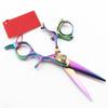 5.5 inch Swivel Thumb Hair Cutting Shears with 360 Degree Rotary Handle - Right Handed Hair Scissors view 3