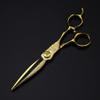 6 Inch Damascus Steel Professional Hair Cutting Shears - Barber Scissors Set with Thinning Shears view 2