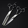 6 Inch Left-Handed Hair Cutting Shears - Japan 440C Steel - Barber Thinning Scissors view 1