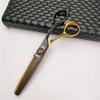 6.0 Inch Japan 440C Hair Cutting Shears - Professional Salon Scissors with Tiger Head Screws view 2
