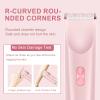 Bikini Trimmer for Women,Dermave Bikini Shaver,Electric Razors for Women Pubic Hair (Pink) view 2