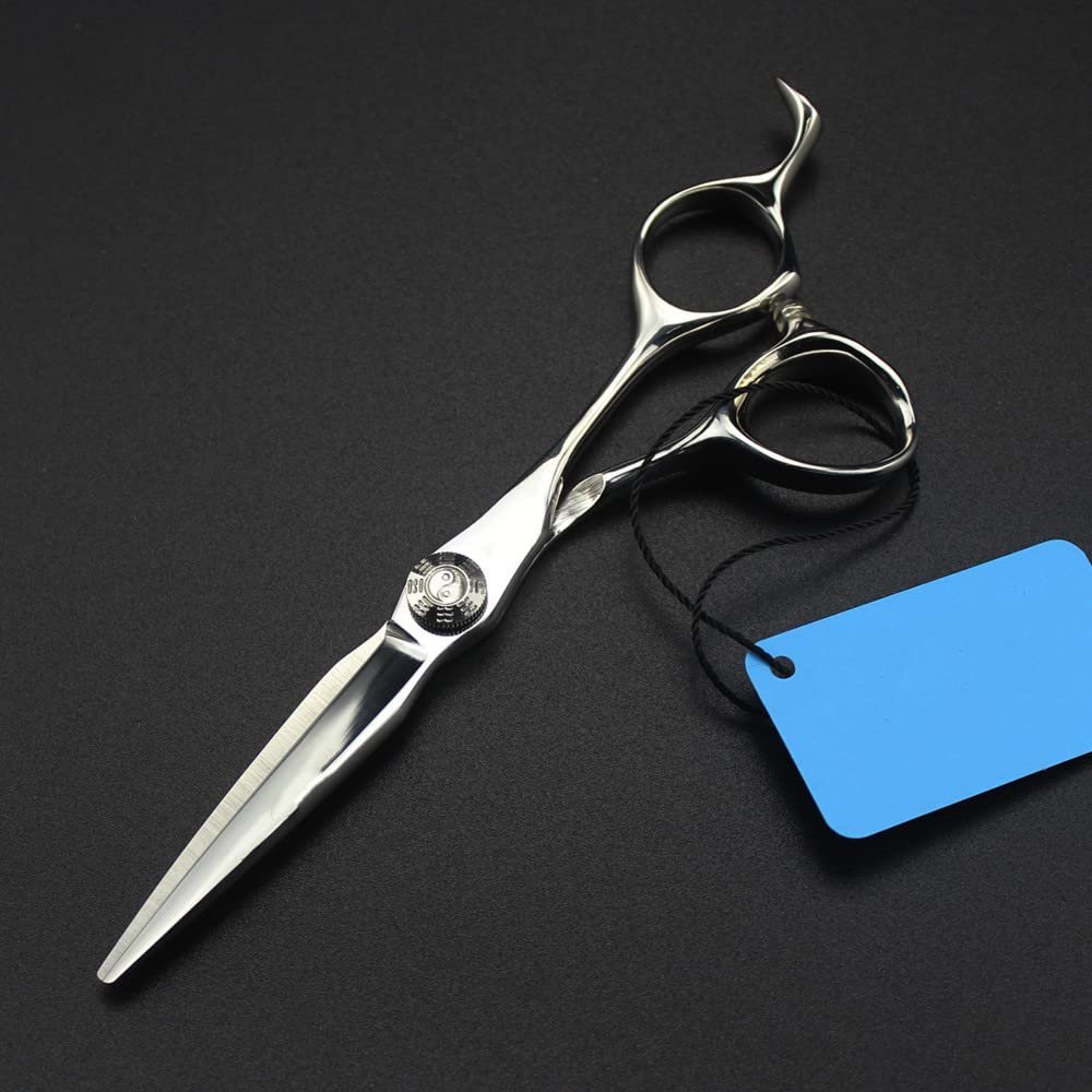 6 Inch Premium Hair Cutting Shears - Professional JP 440C Steel Tai Chi Scissors