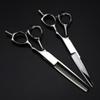 6 Inch Japan 440C Steel Professional Hair Cutting Shears - Upscale Silver Scissors for Hairdressers view 2