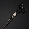 6 Inch Damascus Steel Hair Cutting Shears - Black Scissors for Haircut Thinning Barber Use view 2